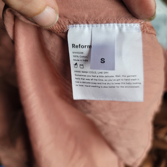 EUC REFORMATION Dahlia Top - Picture 3 of 9